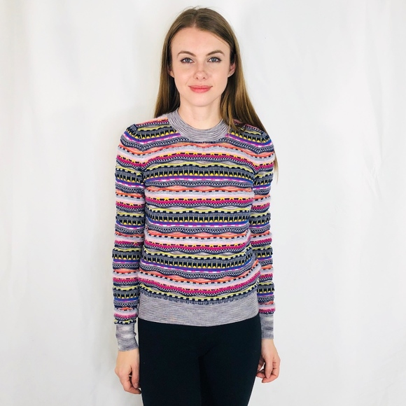 Carven Sweaters - Carven Knit Multi Color Sweater Unique EUC S